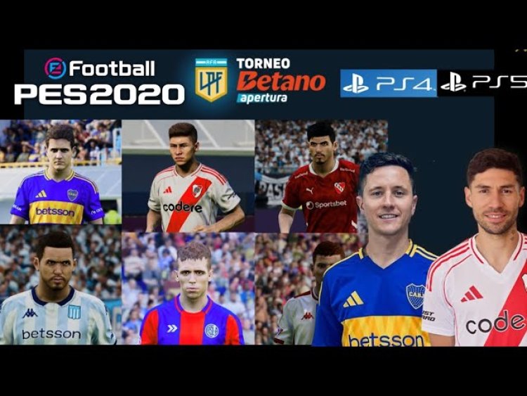 ¡Ya Disponible! Liga Argentina 2025 para PES 2020