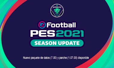 Nuevo paquete de datos (7.00) y parche (1.07.00) disponible