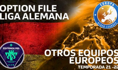 [NUEVO] Option File BundesV2 y Otros de Europa  [GRATIS] | eFootball PES 2021