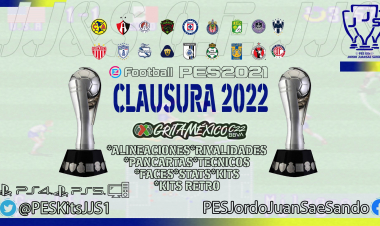 Nuevo OF Grita México Clausura 2022 para PES 2021
