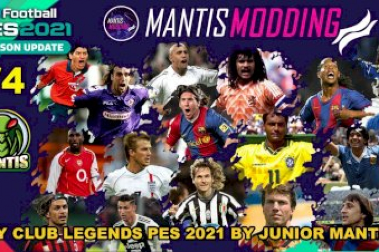 MyClub Legends Offline Mode eFootball PES 2021 PS4/PS5/PC V4 By Junior Mantis