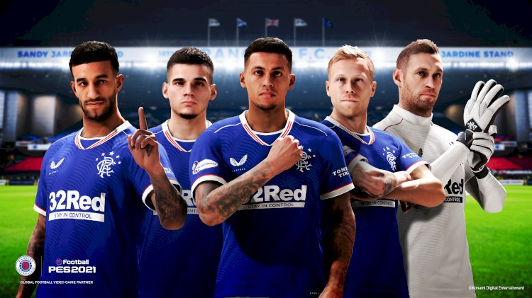 OFICIAL! Rangers renuevan Partnership con KONAMI para la serie eFootball PES.