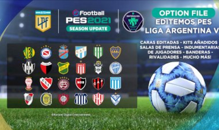 eFootball PES 2021 | Ya Disponible el OF de la Liga Argentina