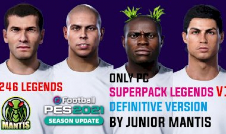 eFootball PES 2021 | SuperPack 246 Legends  by Junior Mantis