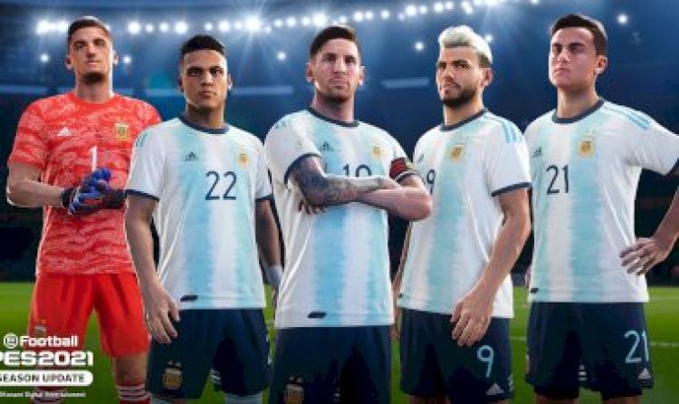 eFootball PES 2021 se convierte en el videojuego Oficial de la Asociación del Fútbol Argentino