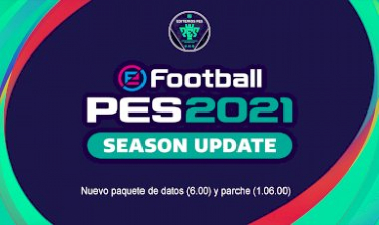eFootball PES 2021 | Ya Disponible el DLC 6.0 y Parche 1.06.00
