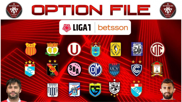 [NUEVO] Option File Liga Peruana 2022 [GRATIS] | eFootball PES 2021