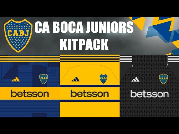 Kitpack de CA Boca Juniors para PES 15/16/17/18 en PS3 - Temporada 2023-24