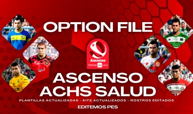 ¡YA DISPONIBLE! Option File Ascenso Clínicas ACHS Salud 2024 V1