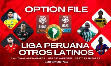¡YA DISPONIBLE! Súper Option File del Futbol Peruano V1