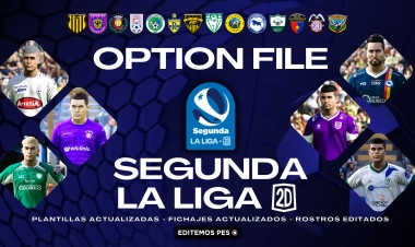 ¡YA DISPONIBLE! Option File LaLiga 2D 2024