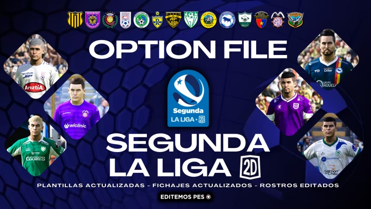 ¡YA DISPONIBLE! Option File LaLiga 2D 2024