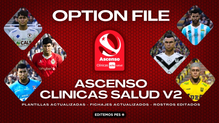 ¡YA DISPONIBLE! Option File Ascenso Clínicas ACHS Salud 2024 V2
