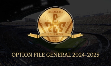 Ya Disponible Option File General 24-25 para PES 2021!!
