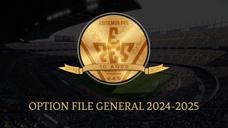 Ya Disponible Option File General 24-25 para PES 2021!!