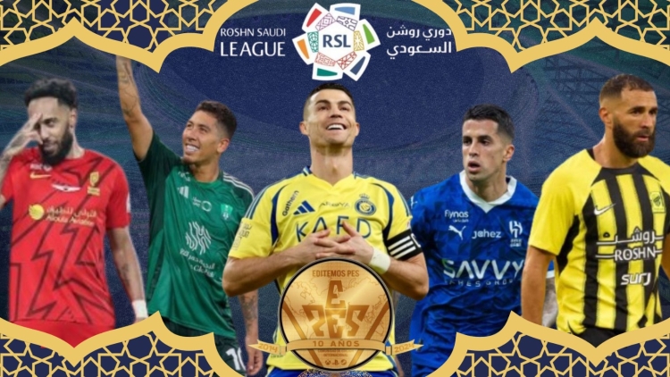 ¡Ya Disponible! Saudi Pro League – Temporada 2025 para eFootball PES 2021