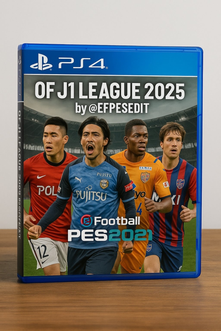 ¡YA DISPONIBLE! OF J1 LEAGUE 2025 para PES 2021