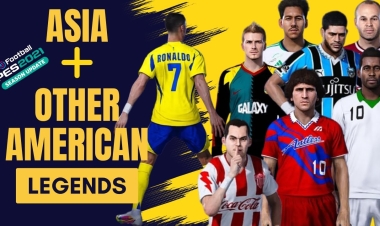 ¡Ya Disponible! Asia + Otros Equipos Americanos - 26 Equipos Leyendas -  250 Equipos Leyendas