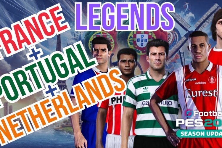 ¡Ya Disppnible! 21 Teams Legends - Francia - Países Bajos - Portugal