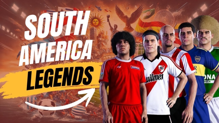 ¡Ya Disponible! Leyendas de Sudamérica - 33 equipos - Super Option File de Leyendas