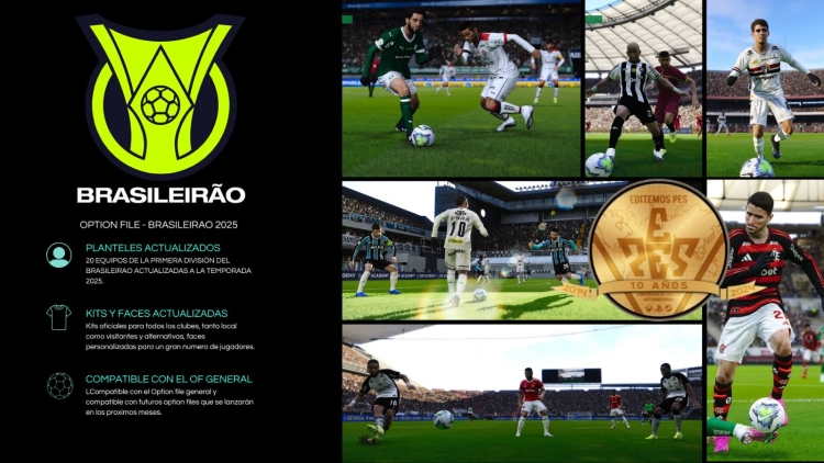 Ya Disponible el OF de la Primera División de Brasil - Serie A