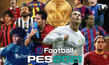 PES 2021: Option File de Leyendas y Momentos Icónicos, con Minifaces y Celebraciones