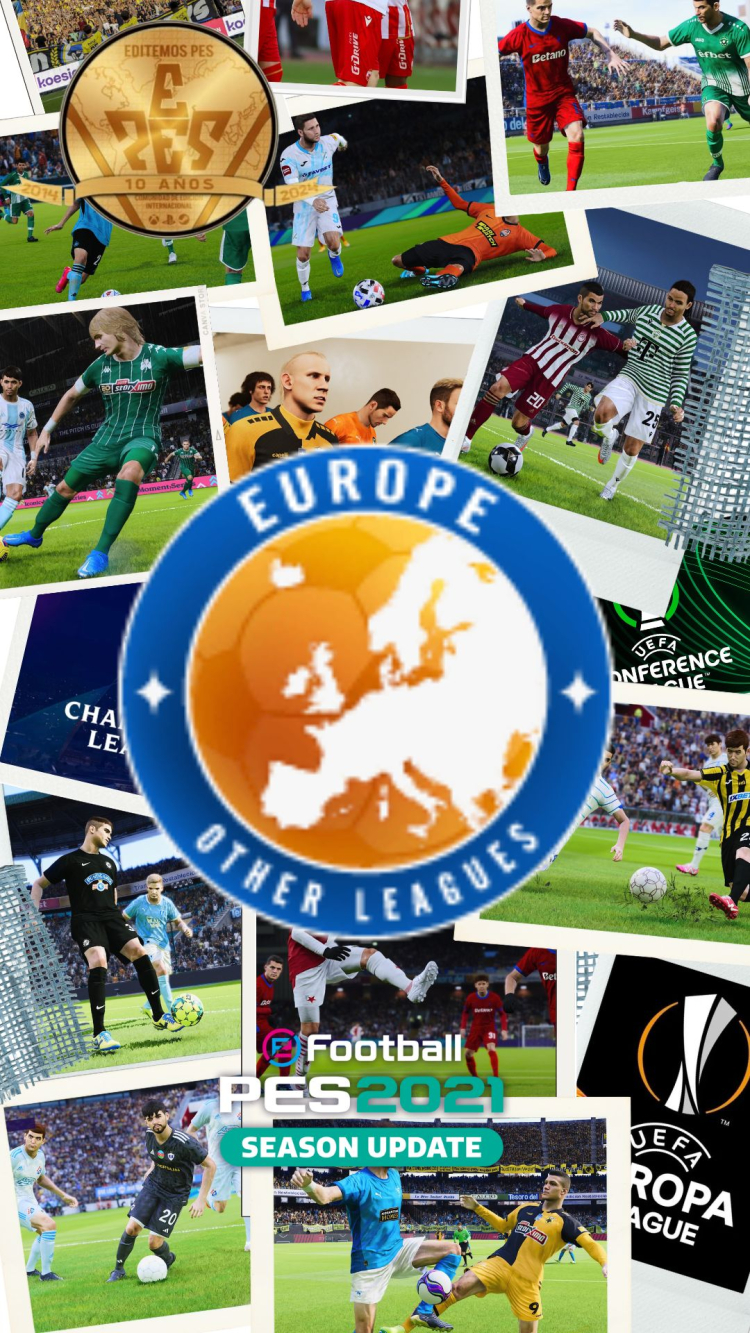 Option File – Otros Equipos Europeos para PES 2021