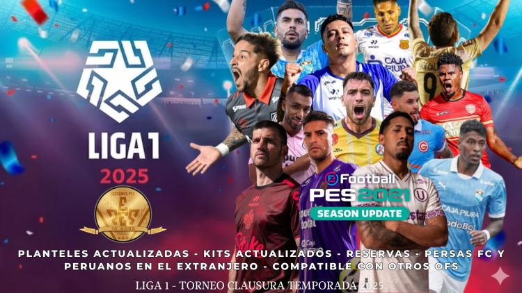 Nuevo Option File de la Liga 1 del Perú para PES 2021