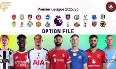Ya Disponible el Option File de la Premier League 25 - 26 para PES 2021 (PS4/PS5)