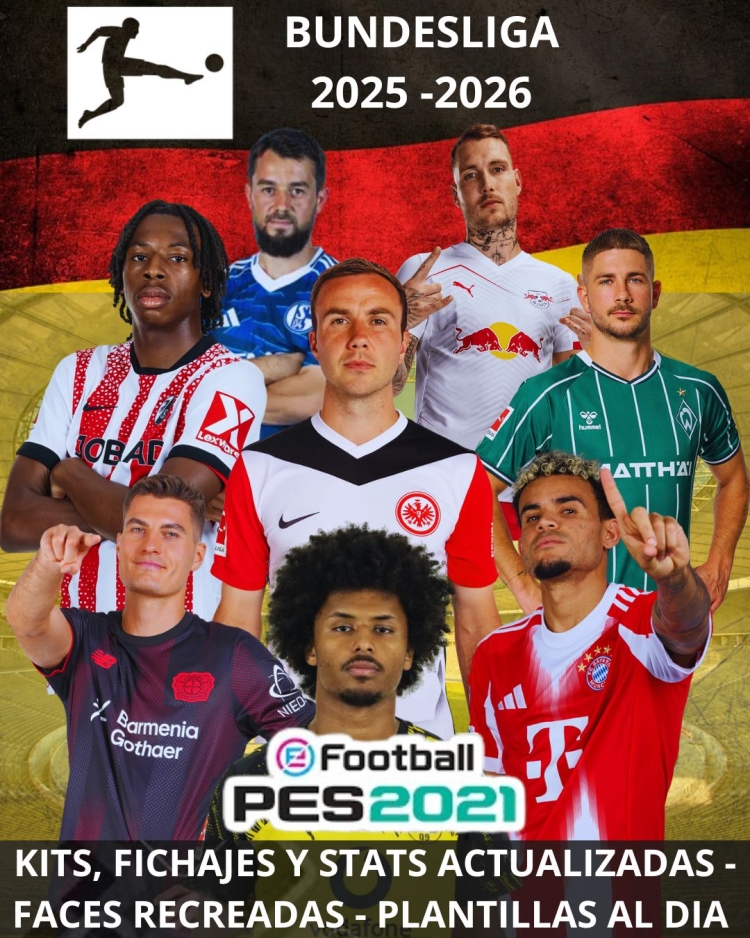 Option File – Bundesliga Alemana para PES 2021