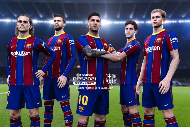 ¿Cuál es el nombre del estadio del Barcelona en eFootball PES 2021?